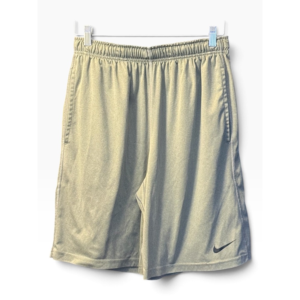 Nike Dri-FIT Mens Shorts Medium Green Heather Athletic Gym Basketball M